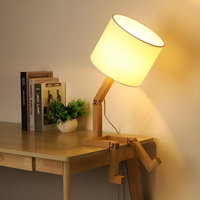 Rilna - Flexibele Houten Tafellamp