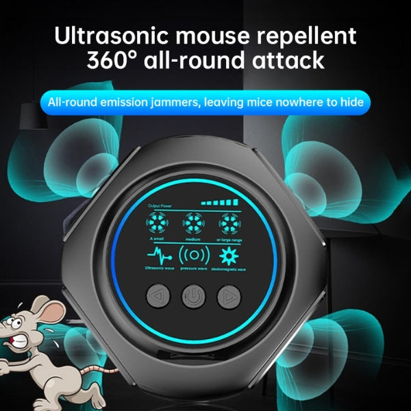 PulseGuard Ultrasone Bij- en Wespafschrikker, 360 Graden Dekking