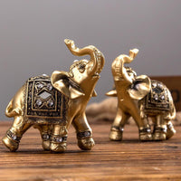 Gouden Olifant Standbeeld