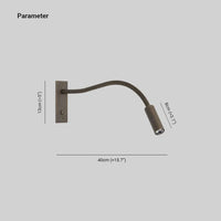 Vynex Minimalistische Lees Verstelbare Spot Wandlamp