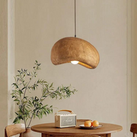 Wabi-Sabi Koffie Cloud Japandi Hars Hanglamp