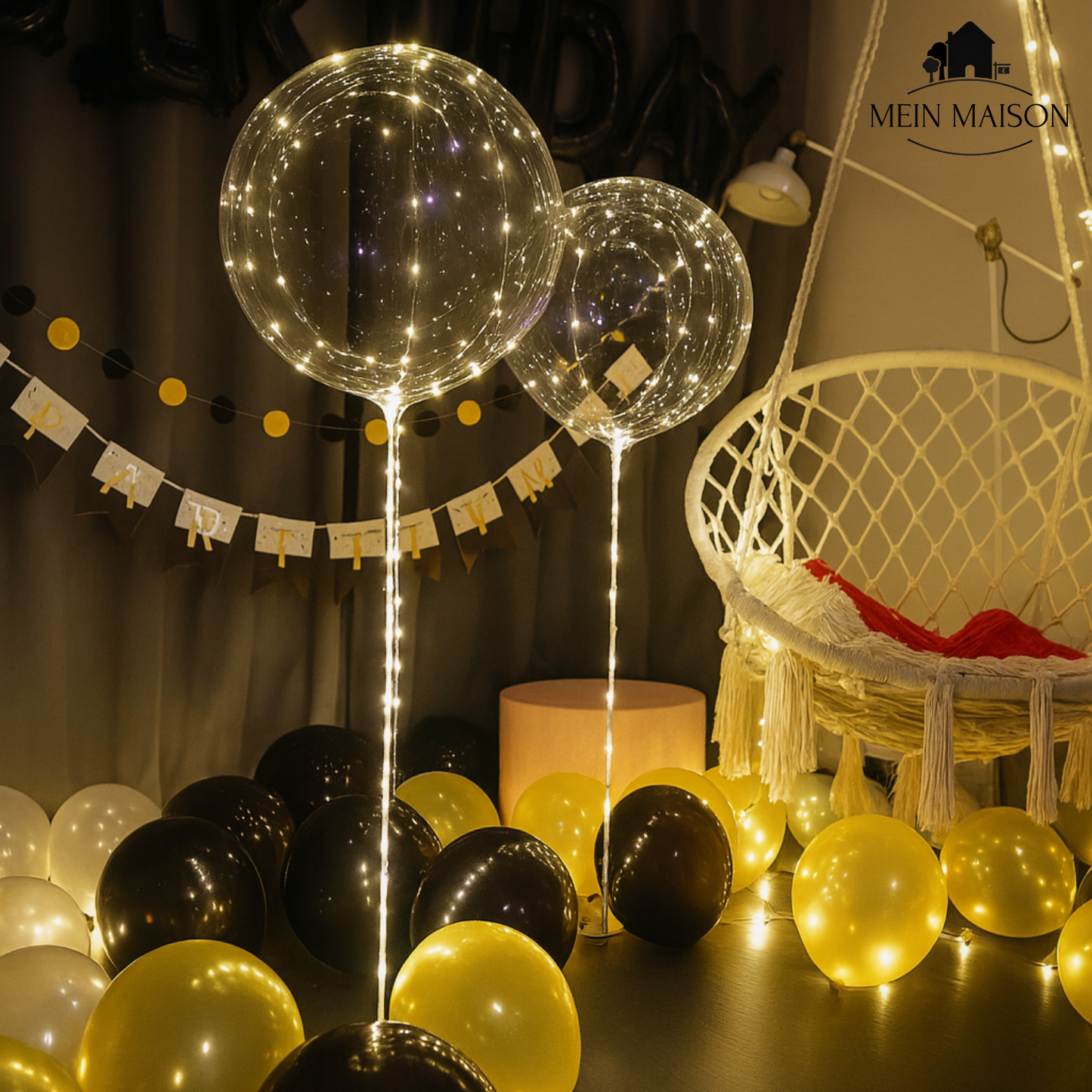 5+5 GRATIS | PartyGlow – Verlicht elk feest met warme, herbruikbare LED-luchtballon-verlichting