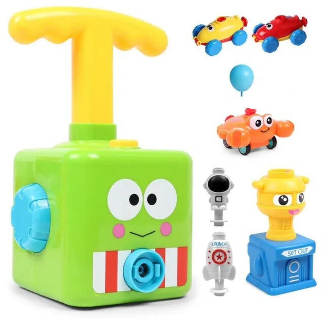 SciMobilé | Wetenschappelijk leren terwijl je speelt met auto's op luchtaandrijving