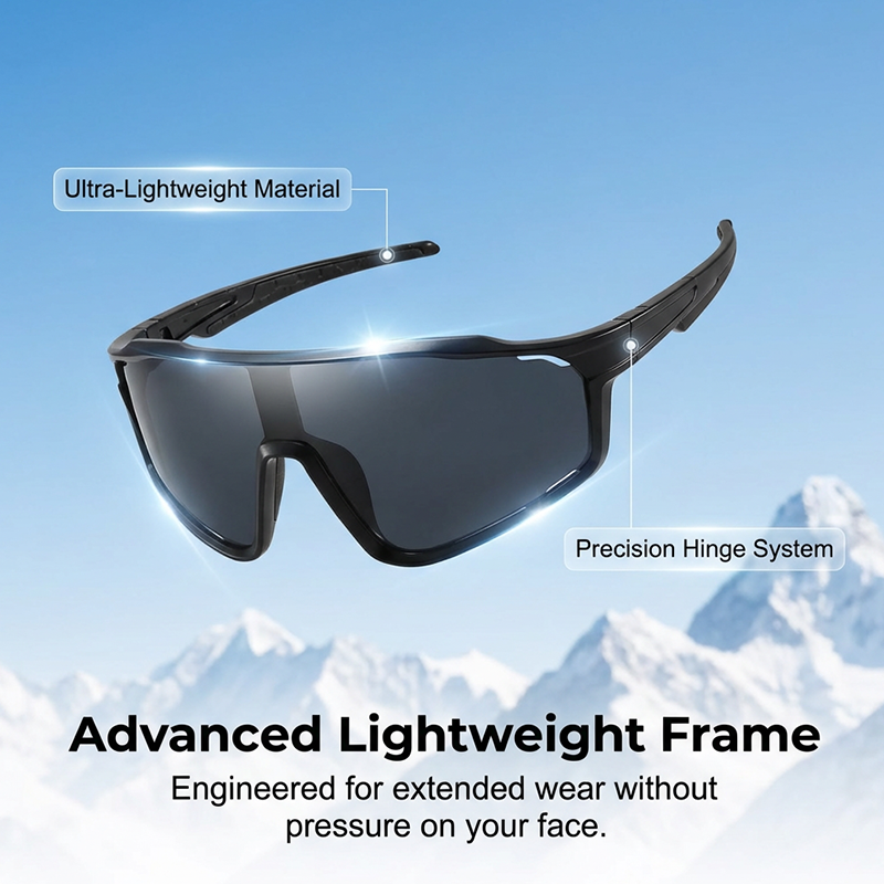 VisionFlex™ | Sportbril – Photochrom, UV-bescherming & Panorama-ontwerp