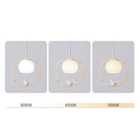 Alixor Hanglamp Rond Noordisch. Hout/Metaal. Hout. Slaapkamer