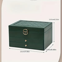 Skanto | Sieradenbox Leren Organizer met Lades