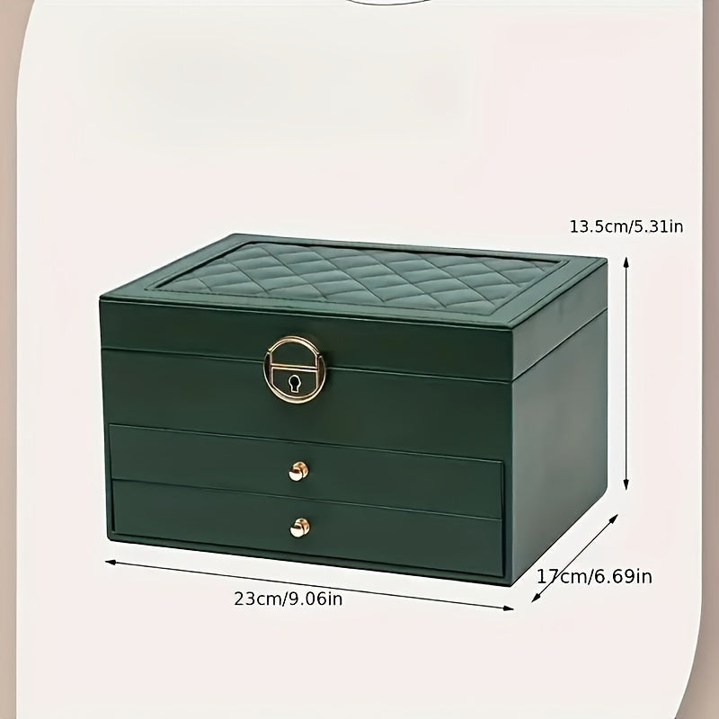 Skanto | Sieradenbox Leren Organizer met Lades