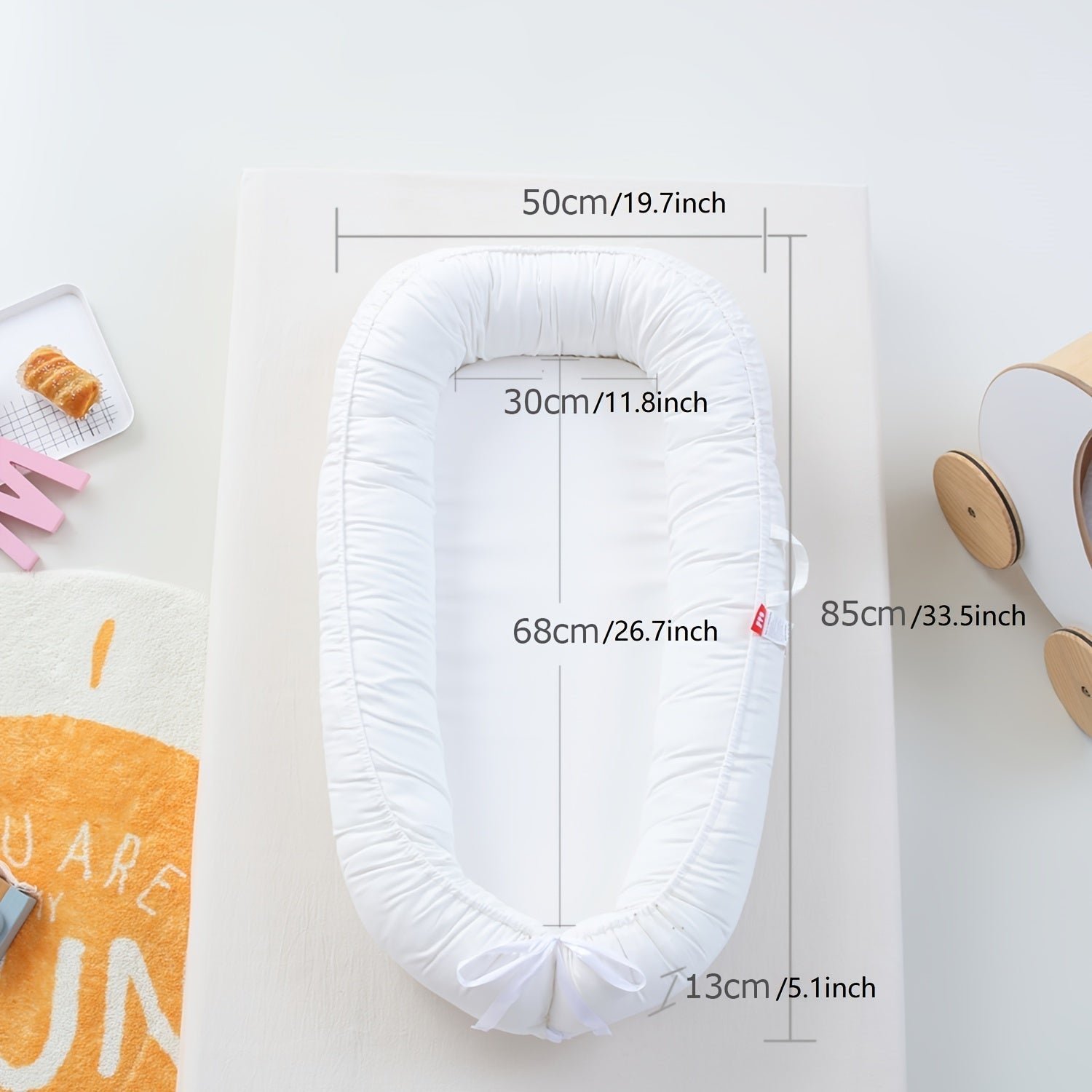 Zachte Droom Baby Lounger - Comfort en Bescherming voor uw Kleintje