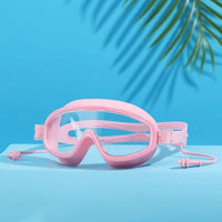 HD-Zwembril voor kinderen met een groot frame, waterdicht en anti-condens