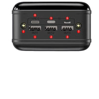 Powerbank 50000mAh – Snelle Draagbare Oplader met LED-display