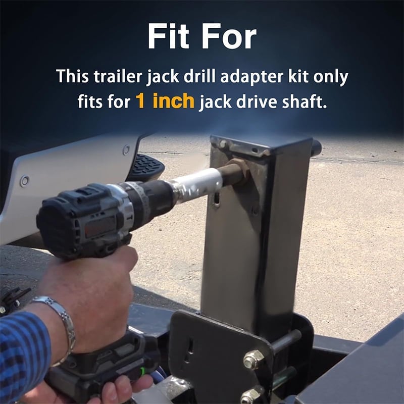 TowCore – Elektrische Boor Trailer Steun Tool