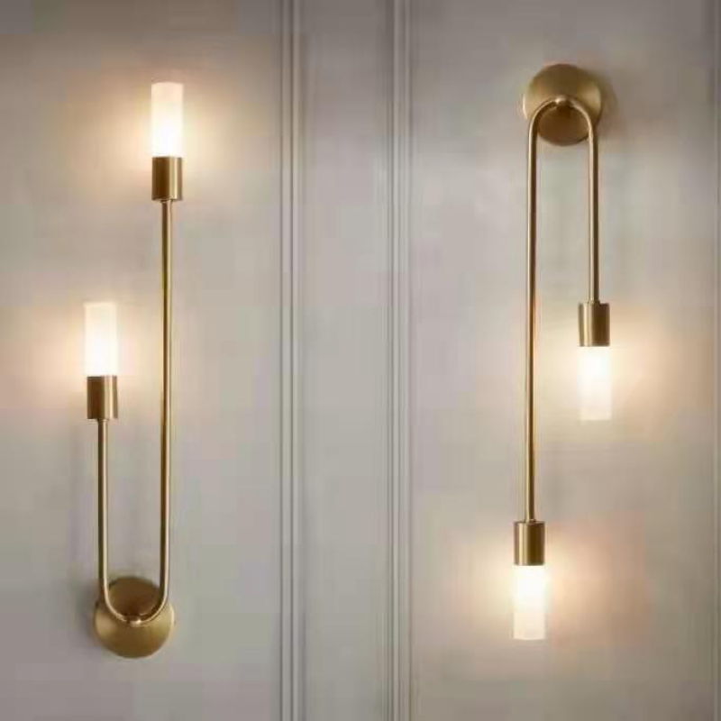 Rime Moderne Wandlamp voor Bedzijde Goud 2 STUKS