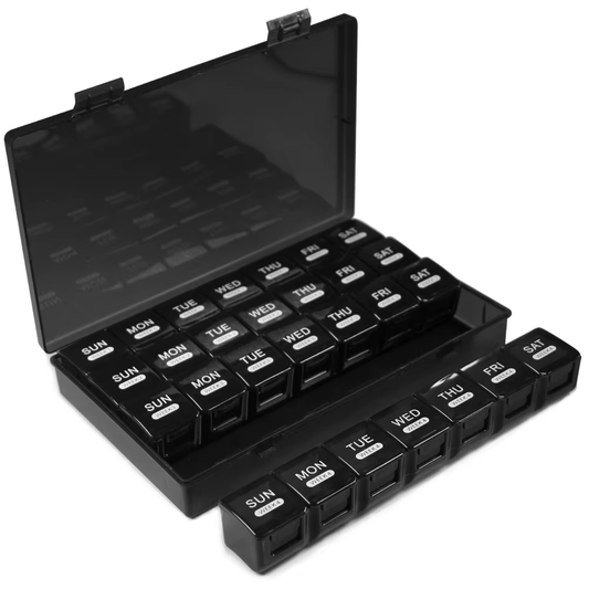 Pillerbox 4 weken met dagelijkse dosering (4x7dagen)