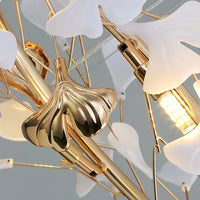 Jarn Hanglamp Blad/Multi Modern Metaal/Porselein Goud/Wit Woonkamer