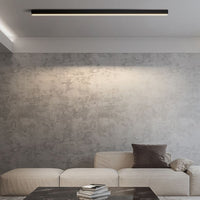 Arisha Plafondlamp Lineair Modern LED Zwart Woonkamer Metaal