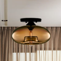 Valentina Industriële Art Deco Globe Plafondlamp Woonkamer