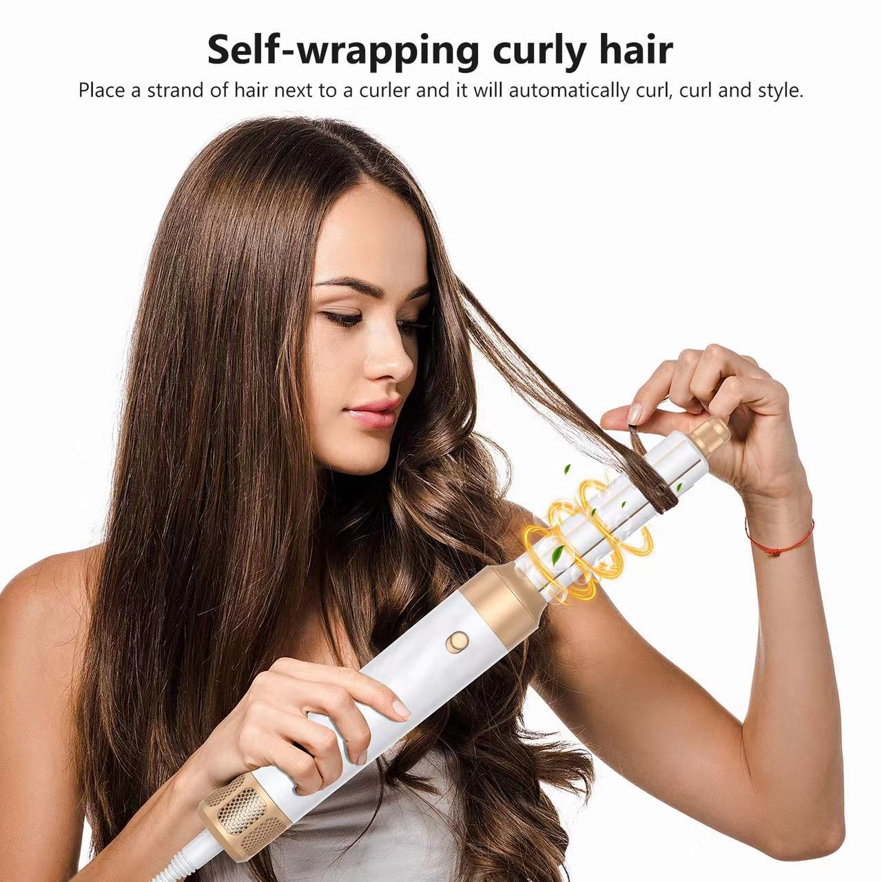 7-in-1 Airwrap Haarstyler | Krullen, steilen & volume | Warme/koude lucht