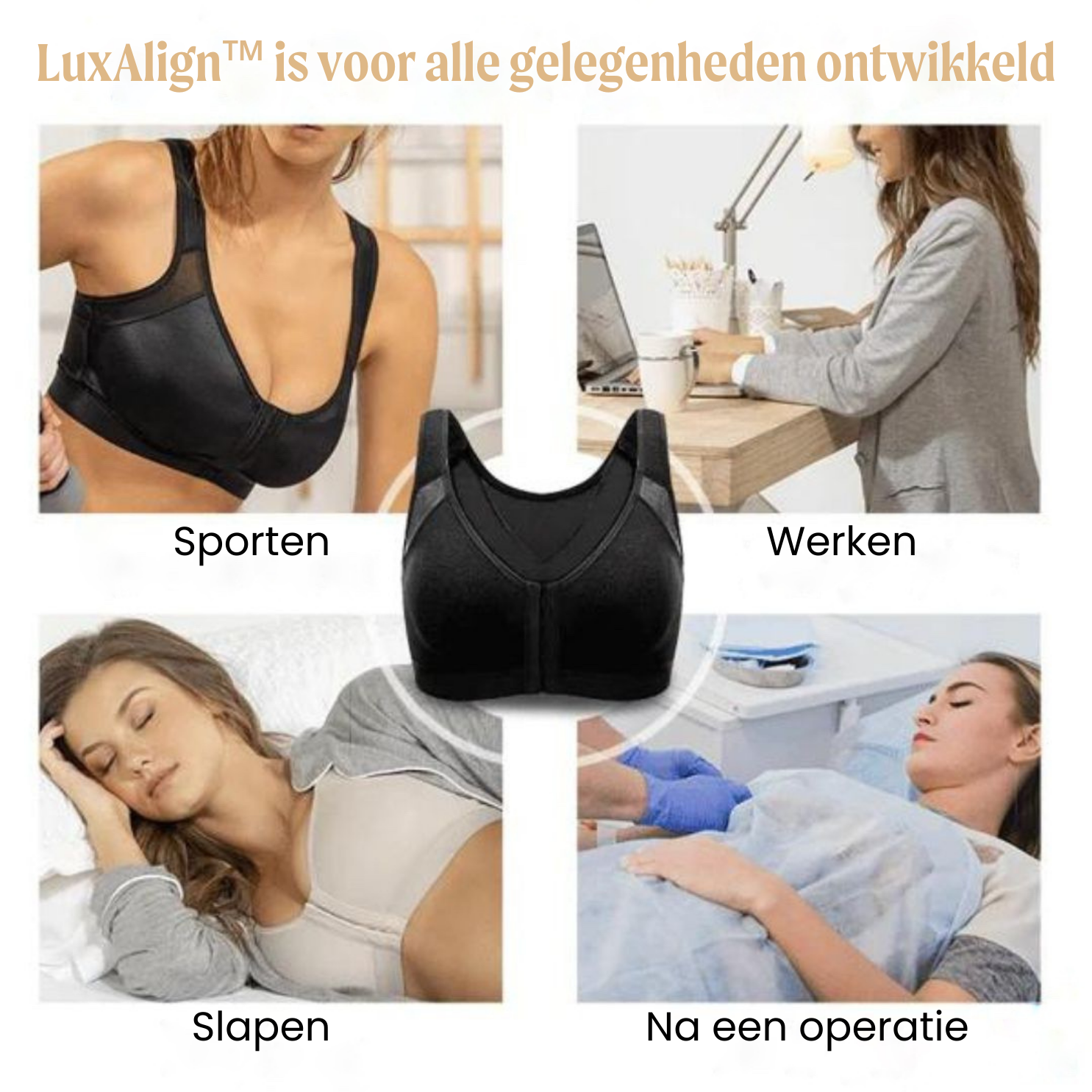 Moederdagcadeau | LuxAlign | Houdingscorrigerende beha voor optimaal comfort