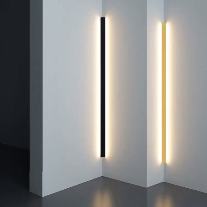 Arisha Minimalistisch Lineaire LED Wandlamp Goud/Zwart/Wit Slaapkamer