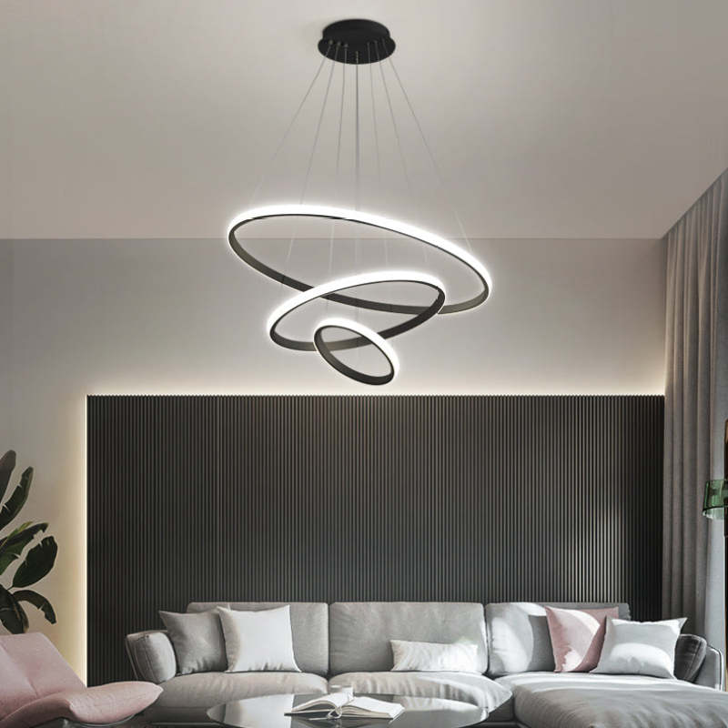 Zin Moderne Ring Hanglamp, 2/3/4 Ringen