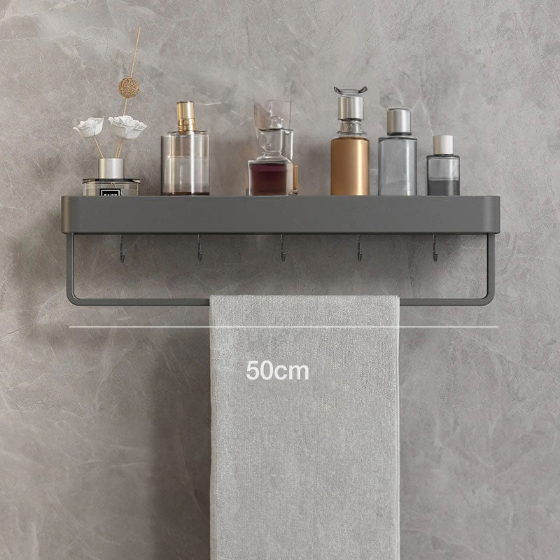Hedendaagse, elegante badkamerplanken in grijs