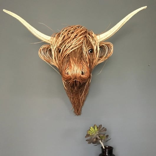 Koe Wand Sculptuur – Bowie