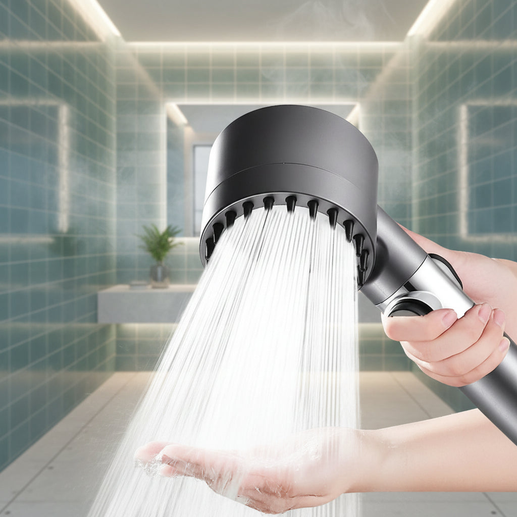 Turbohead Douchkop – Meer Druk & Schoon Water voor Uw Bad