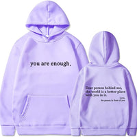 SolaceSweater | Je elke dag herinneren aan je eigen waarde, je bent genoeg, precies zoals je bent