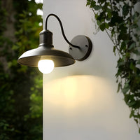 Industriële Komvormige IJzeren Buiten Wandlamp