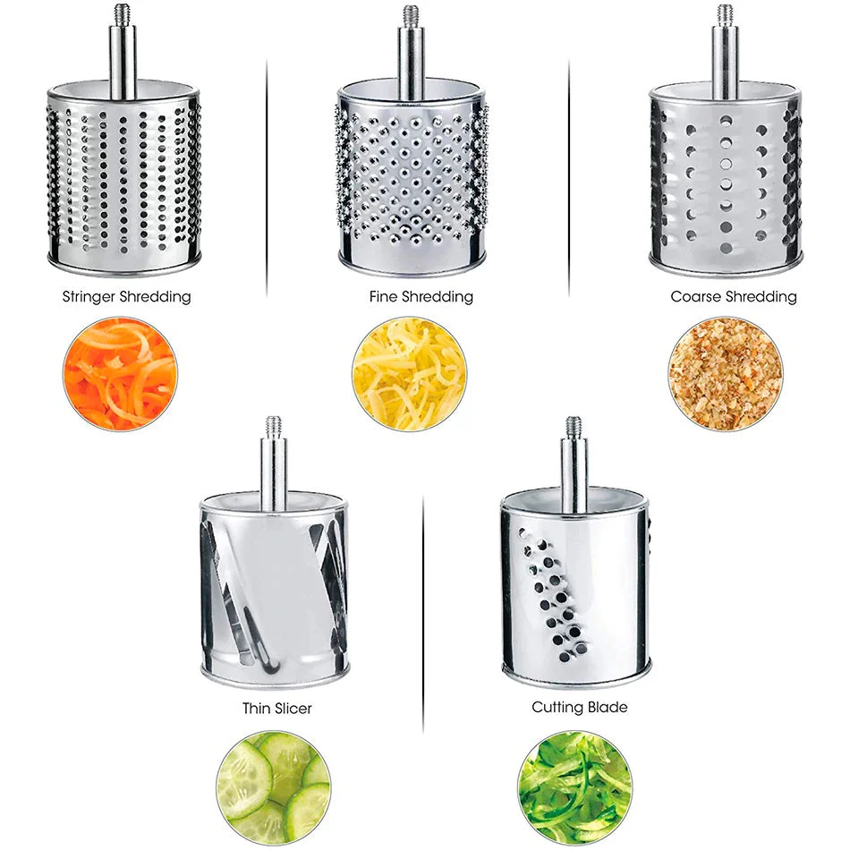 Multifunctionele Keuken Rotatie Voedsel Rasp Snijder