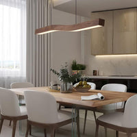 Ylen Scandinavische Houten Hanglamp voor de Woonkamer