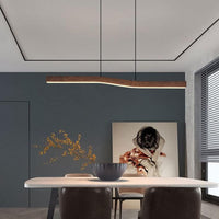Ylen Scandinavische Houten Hanglamp voor de Woonkamer
