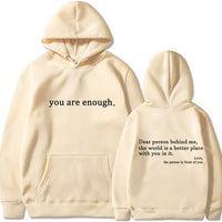 SolaceSweater | Je elke dag herinneren aan je eigen waarde, je bent genoeg, precies zoals je bent