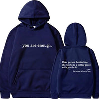 SolaceSweater | Je elke dag herinneren aan je eigen waarde, je bent genoeg, precies zoals je bent