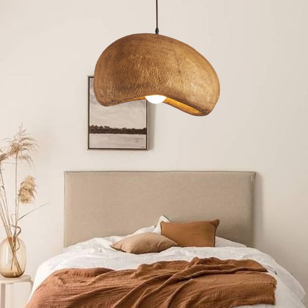 Wabi-Sabi Koffie Cloud Japandi Hars Hanglamp