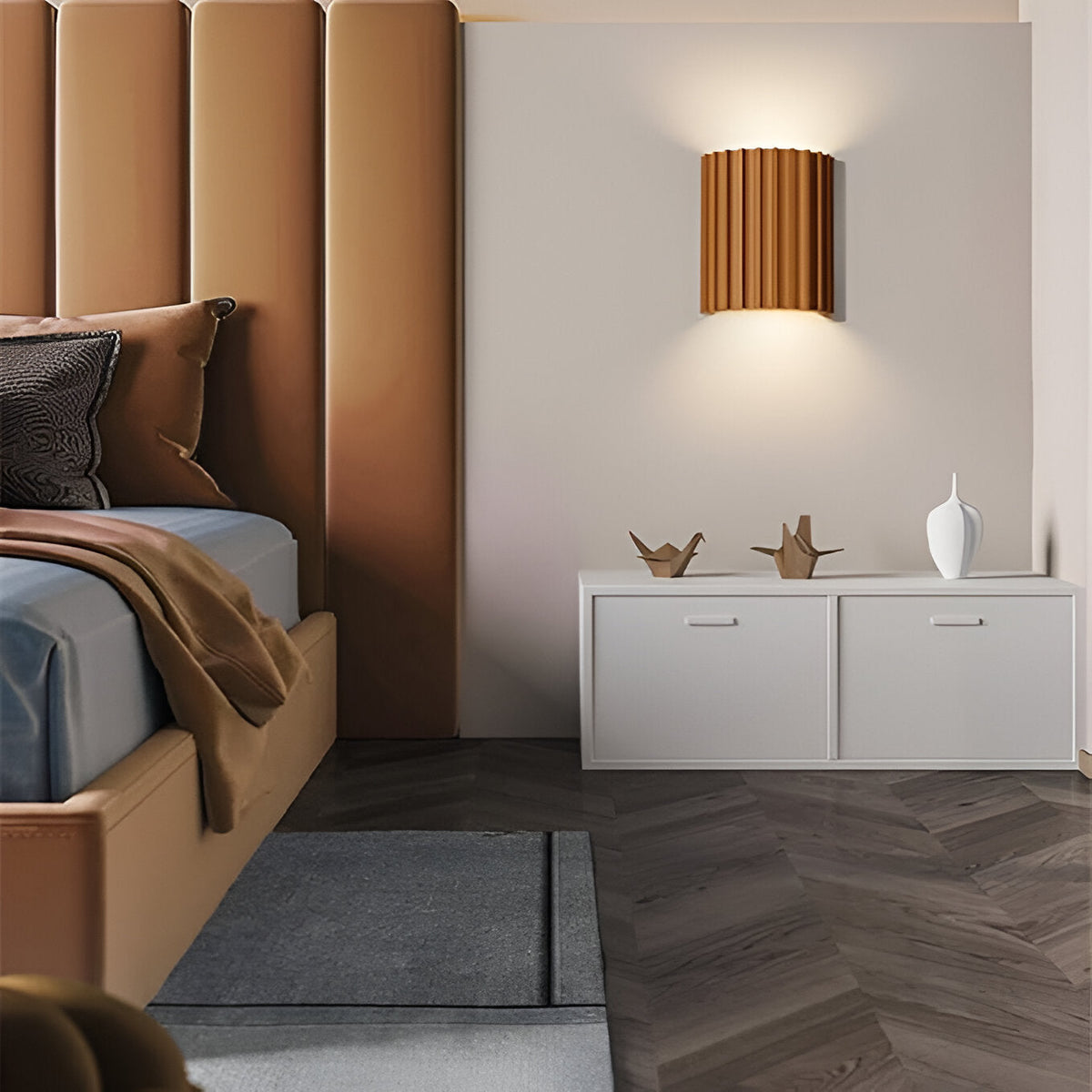 Nordic Resin Clarity Minimalistische Wandlamp