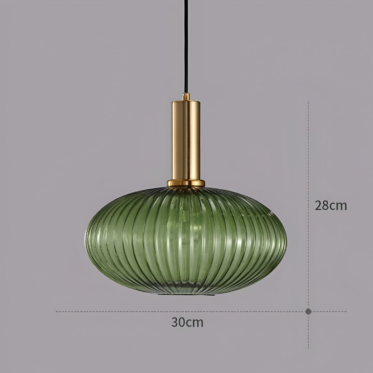Nordic Kleurrijke Glazen Retro Hanglamp