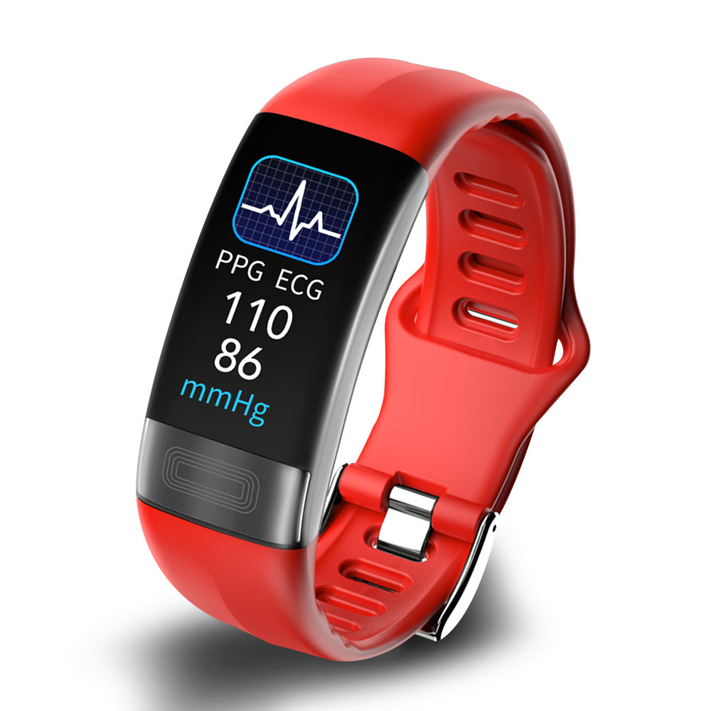 Slimme Bloeddrukmonitor Armband EKG Hartslag Zuurstof Slaaptracker FDA goedgekeurd