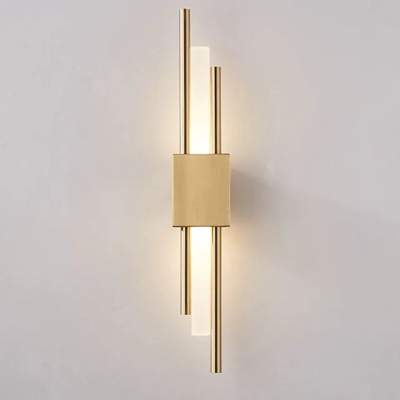Drena Moderne Lineaire Wandlamp Marmer. Wit/Groen/Goud. Woonkamer