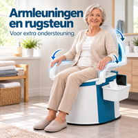Draagbaar Noodtoilet voor Noodsituaties, Stroomuitval & Off-Grid Gebruik