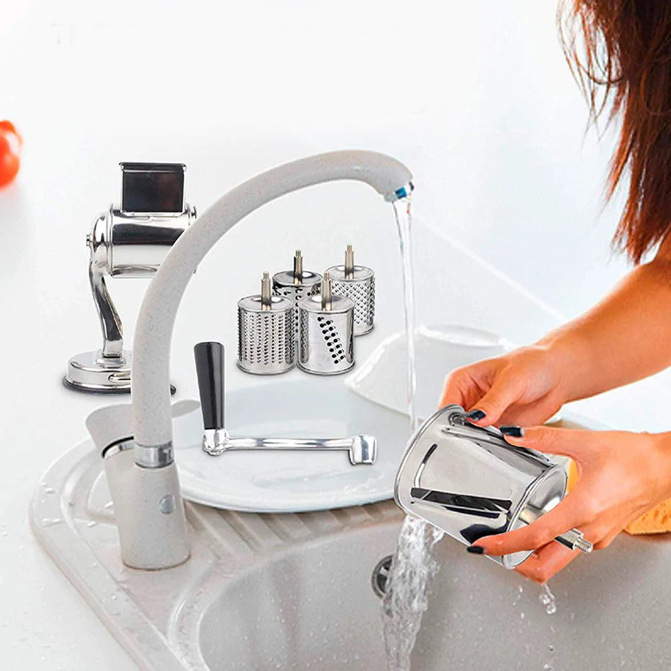 Multifunctionele Keuken Rotatie Voedsel Rasp Snijder