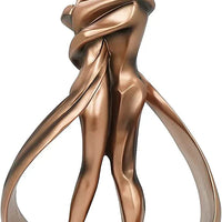 UnityEmbrace - Ambachtelijk beeld dat de eeuwige liefde symboliseert