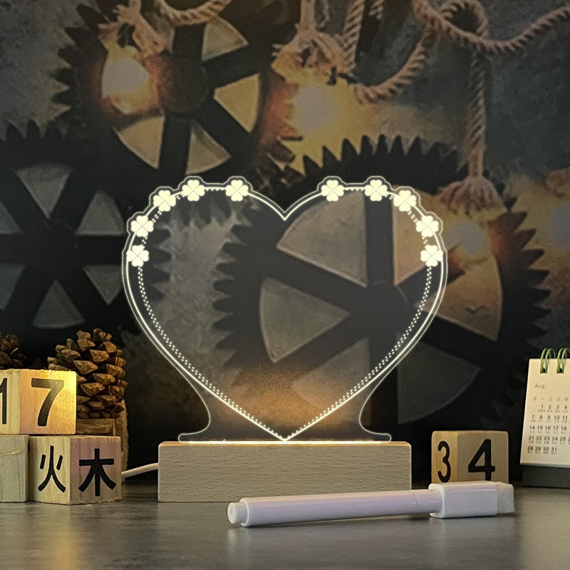 BrightNote |  Gezellig nachtlampje met creatief bord