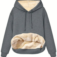 Warme Faux Fur Hoodie | Comfortabele en stijlvolle trui voor koude dagen