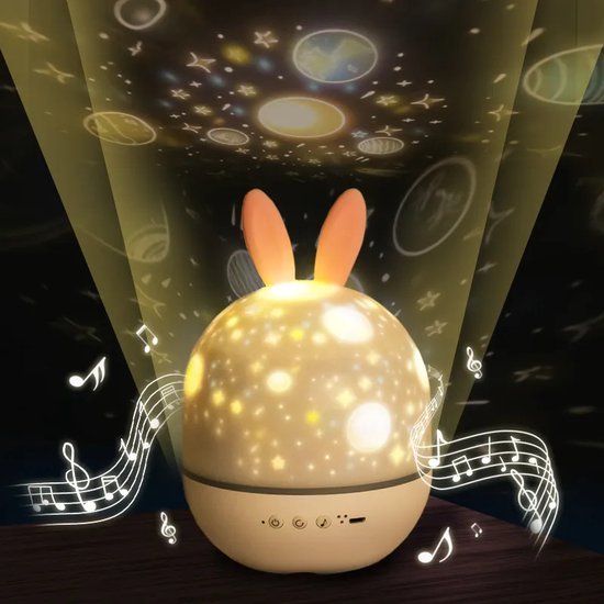 Sterrenprojector - Magische Sterrenhemel & Rustgevende Muziek