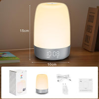 Aurora Wake-Up Light | Zonsopgang & Zonsondergang | USB-C Oplaadbaar