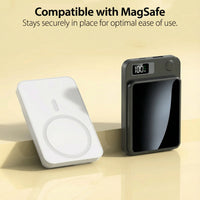 Draadloze Powerbank – 30000 mAh, 22.5W Snelladen & Magnetisch Ontwerp