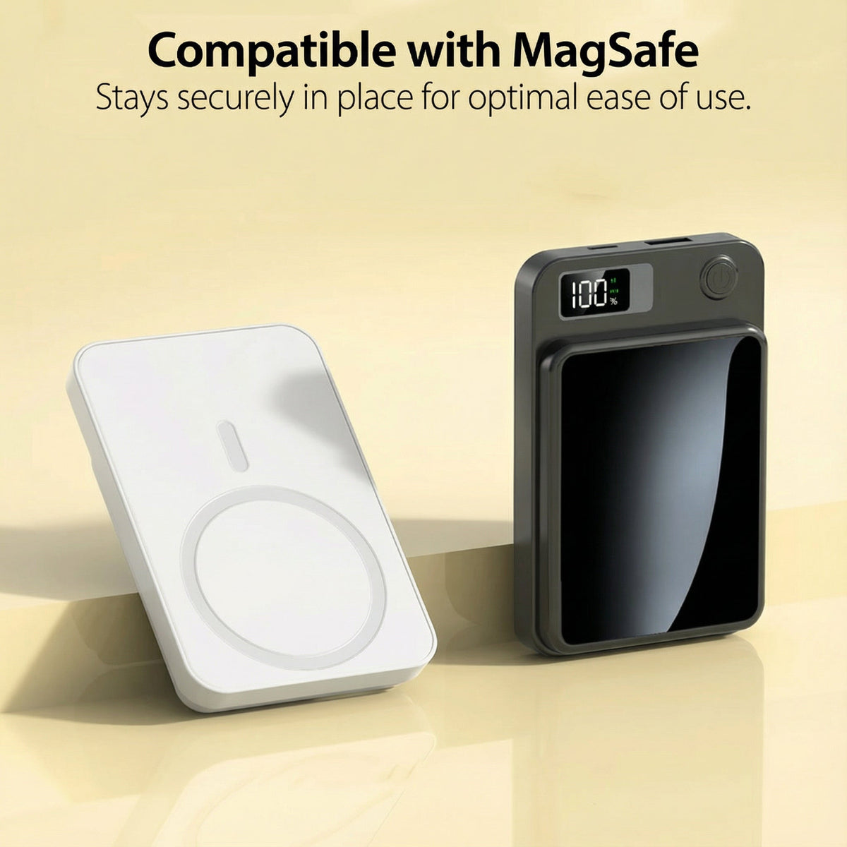 Draadloze Powerbank – 30000 mAh, 22.5W Snelladen & Magnetisch Ontwerp