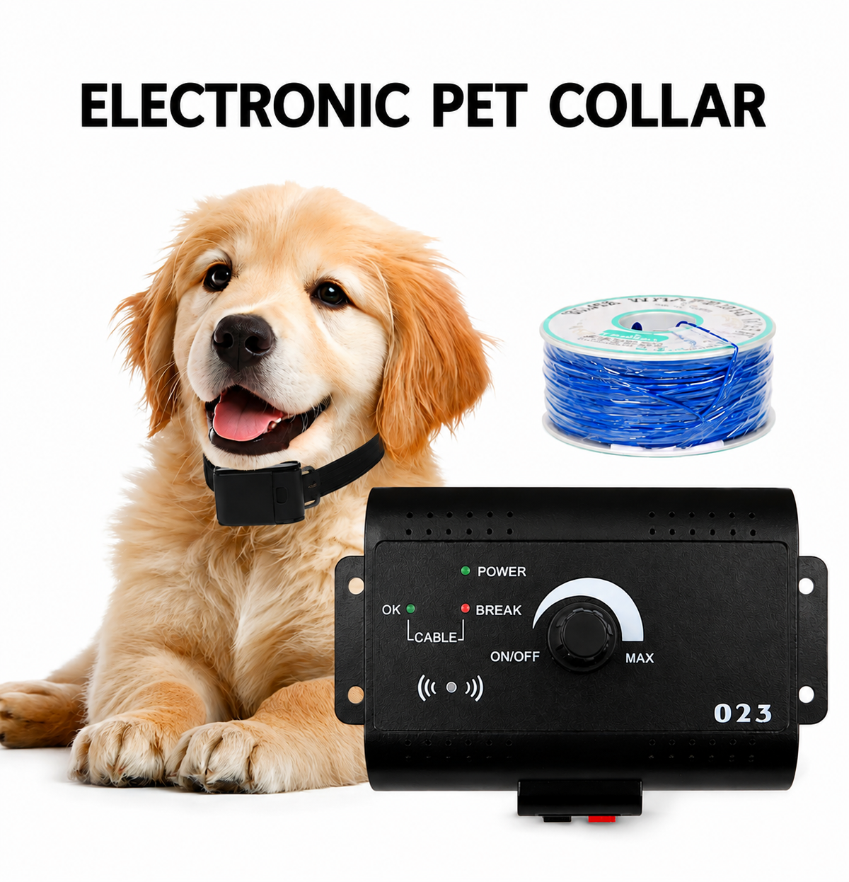Antibellhalsband MINI – Zacht Antibellhalsband met Geluid & Trilling voor Kleine Honden