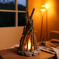 GlowWood™ | Gezellige rustieke warmte met rustgevend omgevingslicht